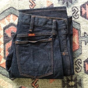 2 Vintage Pair Rustler Blue Jeans